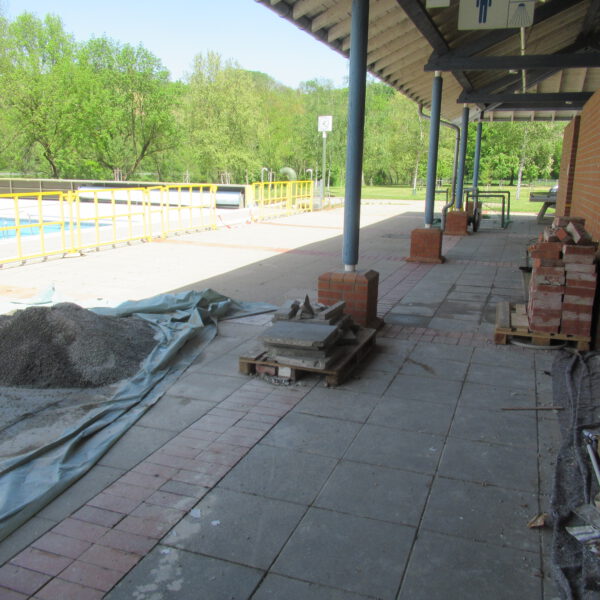 Freibad Hoheneck - Umbauarbeiten